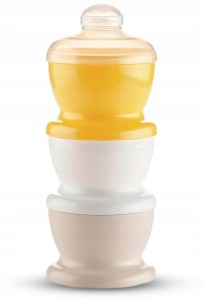 THERMOBABY POJEMNIK NA MLEKO W PROSZKU 3cz. YELLOW