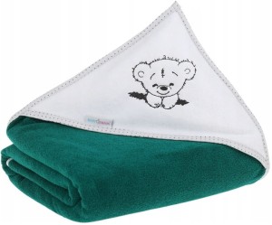 Babymam okrycie kąpielowe ręcznik 100x100 bawełna