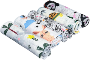 Babymam pieluchy tetrowe bawełna 100% zestaw 5szt